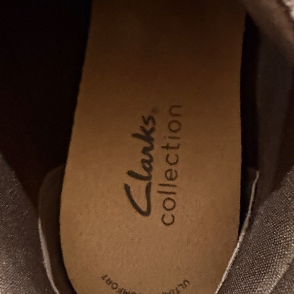 Clarks Collection Leather Ankle Boots Caroline Spice. Size 10 - Picture 2 of 8